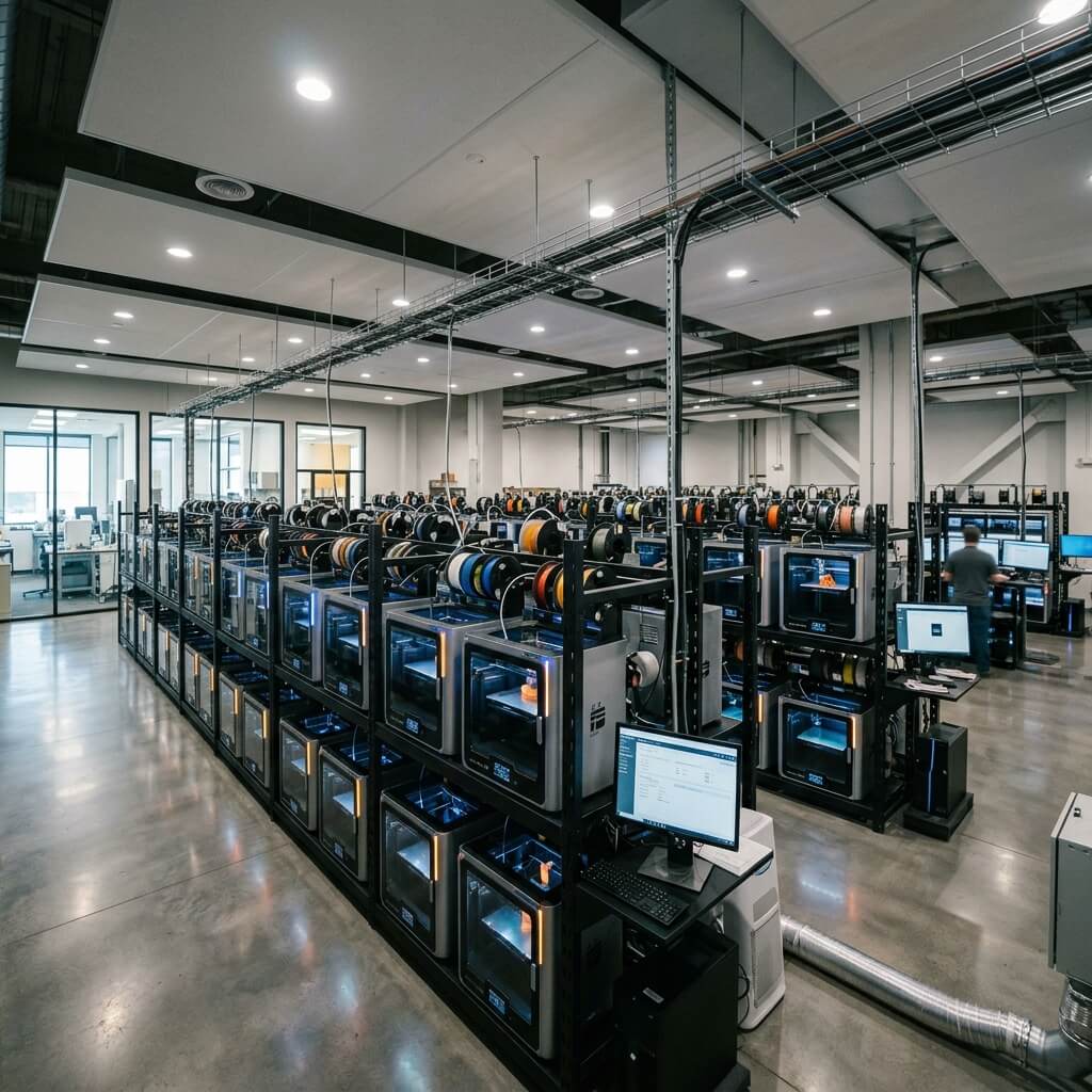 3D Printer Farm
